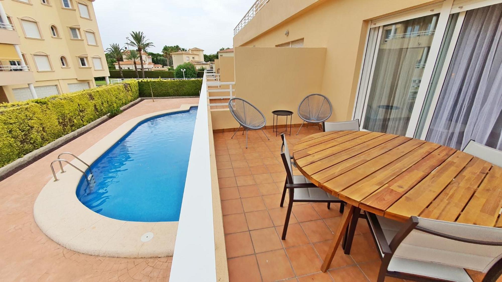 Apartamentos Par Tres - Oliva Nova Dış mekan fotoğraf