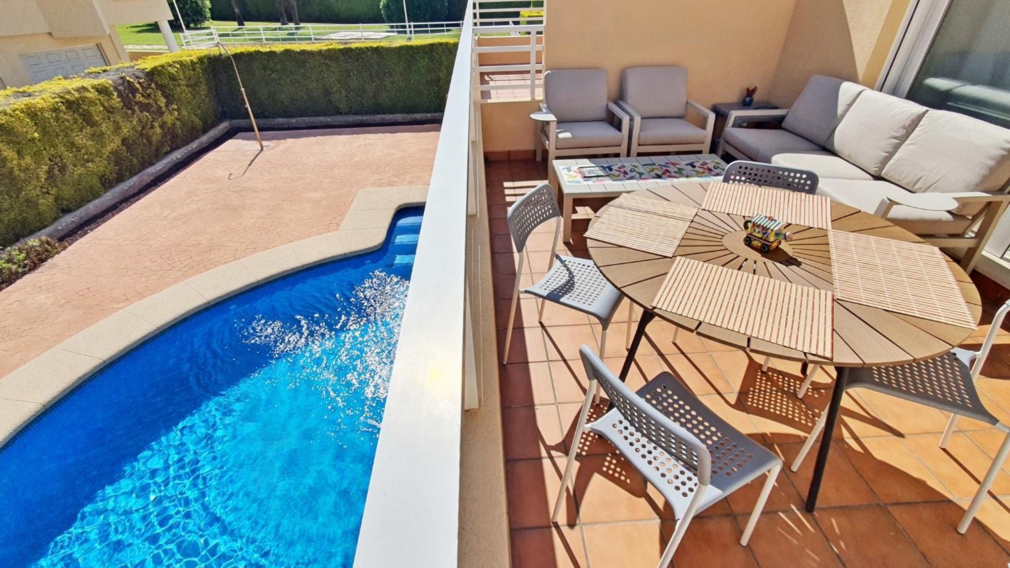 Apartamentos Par Tres - Oliva Nova Dış mekan fotoğraf