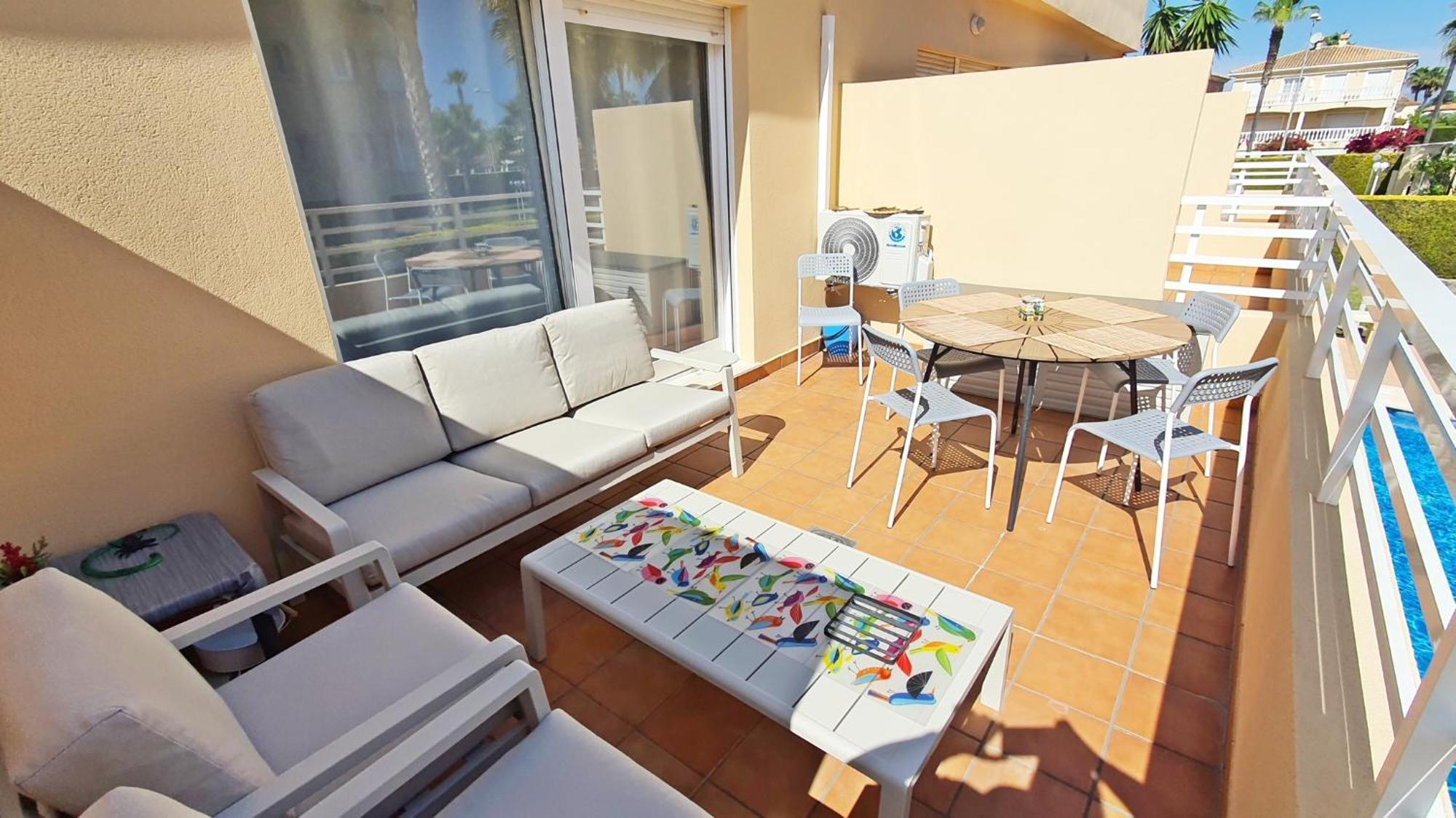 Apartamentos Par Tres - Oliva Nova Dış mekan fotoğraf