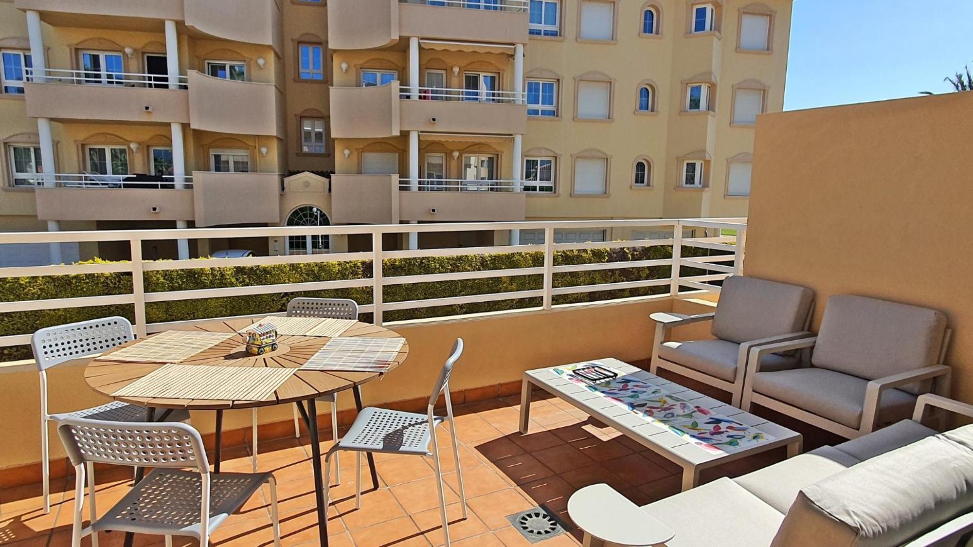 Apartamentos Par Tres - Oliva Nova Dış mekan fotoğraf